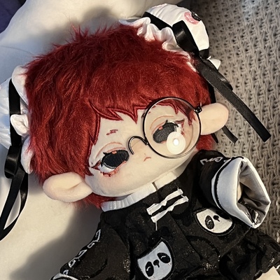 taobao agent Cotton doll, glasses, 20cm