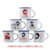 Giả men 150 ml cốc gốm mug hoài cổ văn phòng mini video tách trà ly retro