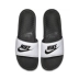 Đặc biệt Nike Nike đen trắng chữ Ninja Beach Dép 343880-100 - Dép thể thao dép bít mũi Dép thể thao