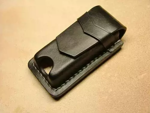 Dunhill, зажигалка, кожаный чехол, поясная сумка, увеличенная толщина