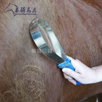 Конный пот, очищающий лошадь, поставляет лошадь, выбитые домашними домашними домашними животны