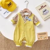 Осенний детский хлопковый лонгслив подходит для мужчин и женщин для девочек для выхода на улицу для новорожденных, куртка, боди