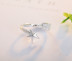 Số 1 Sentinel Vòng cổ hoa quân đội Nữ 925 Trang sức bạc Sterling Tình yêu quân sự Tanabata Món quà thời trang cá tính đơn giản - Nhẫn mẫu nhẫn nam đẹp Nhẫn