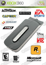 Корпус для жесткого диска 自制系统专用！xbox360硬盘500g存满任选游戏 厚机用