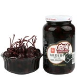 Консервированная вишня Qiwei's Connied Conned Decorative Black Cherry Connied Food Convice Pabaing Mapity 2 Бутылки из бесплатной доставки