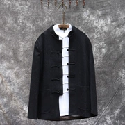 Tang phù hợp với phong cách Trung Quốc áo khoác len nam quốc phục trang phục trung quốc