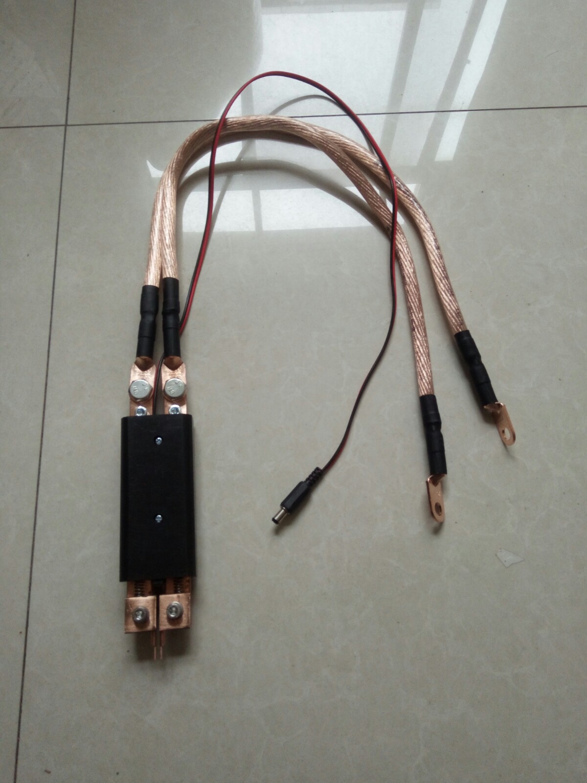 Integrated Handle + 35 Square Copper Nose Connecting Linemash welder one pen mash welder automatic trigger Welding pen mash welder hold one pen 18650