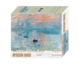 [Spot] Sunrise Impression Monet Art Oil Puzzle Puzzle 1000 Карточная карта 1000