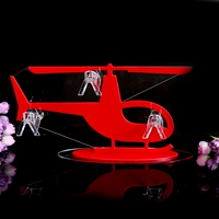 Красный вертолет