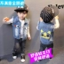 Chàng trai cao bồi vest 2018 cậu bé mới vest 1-3 tuổi bé mùa xuân và mùa thu Hàn Quốc phiên bản 5 trẻ em phần mỏng vest