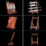 Zhengchuan сделал многослойную стойку для ножей японской деревянной продукты Sasarbille Blade, используя деревянную полку ножа, чтобы установить полку