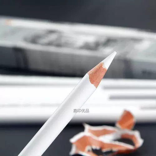 Белый хайлайтер, карандаш, кисть, художественный профессиональный комплект