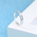 Nhẫn bạc S925 sterling 5201314 nhẫn bạc Hàn Quốc sáng tạo cặp nhẫn đôi nam nữ nhẫn nhẫn kim cương bán buôn nhẫn kim cương nam Nhẫn
