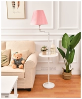 Современный скандинавский журнальный столик, торшер для гостиной для спальни, розовые румяна, настольная лампа, европейский стиль, популярно в интернете