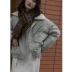 [Ưu đãi đặc biệt đã được xóa] Áo khoác độn bông Hello Kanon nữ phiên bản Hàn Quốc có thể tháo rời áo khoác lông ngắn bằng vải bông mùa đông - Bông
