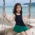 Đồ bơi bé gái 2019 kiểu váy công chúa mới cho bé gái Hàn Quốc Bộ đồ bơi một mảnh khô nhanh Bộ đồ bơi trẻ em - Bộ đồ bơi của Kid áo tắm bé gái Bộ đồ bơi của Kid