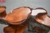 Gỗ hồng mộc Miến chạm khắc bàn trà nguyên gỗ với hình dạng chạm khắc Việt Nam gỗ đỏ biển lớn trái cây gỗ hồng bộ - Các món ăn khao khát gốc 	bộ bàn ghế gốc cây nguyên khối Các món ăn khao khát gốc