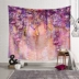 Vibrato treo tường vải lưới vải in nền cô gái phòng ngủ màu đỏ bao gồm trang trí tấm thảm bối cảnh giường ký túc xá nhật - Tapestry Tapestry