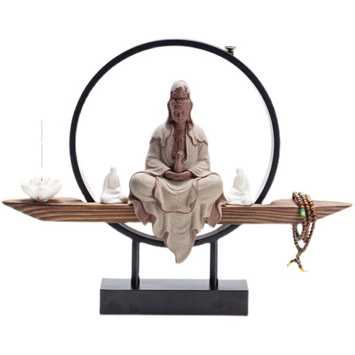 Новая китайская стиль zen guanyin bodhisattva ceramics
