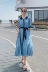 Váy đầm nữ mùa hè năm 2021 của Pháp phiên bản mới của Hàn Quốc của bộ sưu tập váy dài ngang eo khâu eo mỏng - Sản phẩm HOT