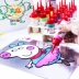 Miễn phí baking kính keo sơn nướng trẻ em bán buôn tự làm thủ công sáng tạo sơn cát bé sơn màu bộ do choi tre em Handmade / Creative DIY