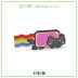 Rainbow Cat Nyan Cat Dễ thương Sáng tạo Trang trí Đồ chơi Trang trí nhỏ DIY Thủ công Quà tặng vui nhộn - Khác
