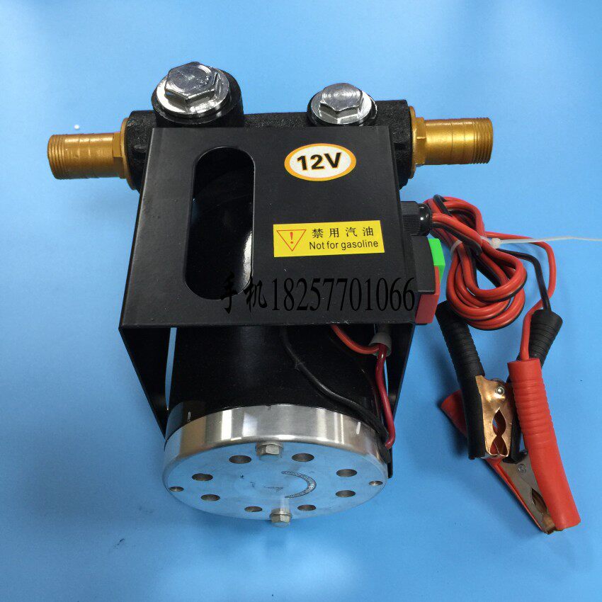 ac220v dc12v24v电动抽油泵 柴油泵 大流量油泵550w