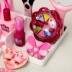 Trẻ em barbie cô gái trang điểm hộp búp bê nhà đồ chơi bé gái công chúa mỹ phẩm thiết lập không độc hại Đồ chơi gia đình