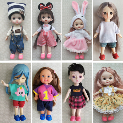 taobao agent Little doll clothing 11-16cm mini miniba treasure salon Little Kelly OB11 width 12/8 points bjd
