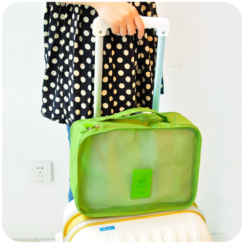 Чемодан для путешествий, сумка для хранения, сумка-чехол, водонепроницаемый комплект, одежда, сумка-органайзер, тара, сумка для обуви, Южная Корея