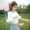 Mùa hè 2018 mới dành cho nữ Sinh viên Hàn Quốc tay ngắn buông xõa Sen nhỏ hoang dã ngọt ngào - Áo phông áo phông trơn