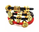 Браслет с одной бусиной с аксессуарами, совместимые бусины, стальная проволка, 3D, DIY