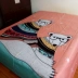 210 * 230 * 250 tờ cotton 1.5m1.8 mét 2,0 mét lớn giường đôi với một phiên bản phim hoạt hình chéo hoa bông - Khăn trải giường bộ drap giường Khăn trải giường