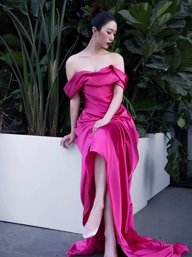 Вечернее платье, элегантный элитный топ без лямок, французский стиль