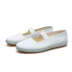 Giày lưới trắng Giày vải trắng Giày trắng có giày nhỏ Giày trắng Giày khiêu vũ Giày khiêu vũ Giày nam và nữ