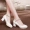 Phá mã rõ ràng Khách hàng Belle Crystal mới nông miệng với một đôi giày cao gót nữ chuyên nghiệp Giày dép nữ nhọn hoang dã