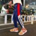 Mùa hè hip hop quần âu nam hiphop chùm chân bó sát Hàn Quốc phiên bản của xu hướng của sinh viên feet Harlan chín quần quần sooc Quần Harem