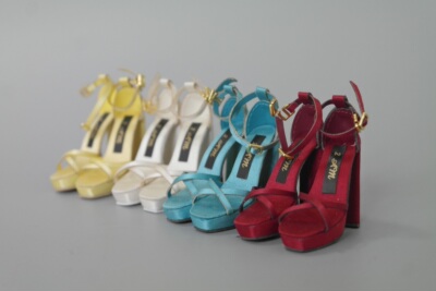 taobao agent (Spot) BJD Echin Town Echo Town thick -soled sandals ordinary high heels