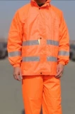 Светоотражающий раздельный водонепроницаемый рабочий дождевик