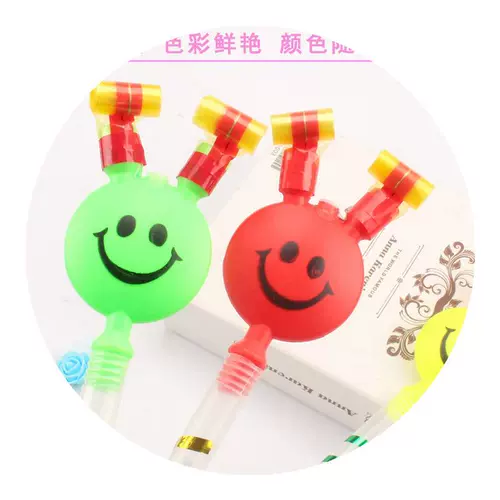 Большой свисток, мегафон, игрушка, детское вечернее платье, реквизит