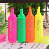 Конфеты -Королевая креативная флуоресцентная флуоресцентная ручка наклонная цветная ручка маркировка ручка класс граффити -глаз.