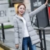 Chống mùa giải 2018 mùa đông Hàn Quốc phiên bản của bông của phụ nữ phần dài sinh viên mỏng bông áo khoác nhẹ xuống áo khoác bông áo quần áo của phụ nữ áo phao nữ dáng ngắn có mũ Bông
