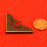Защитные антикварные накладки на углы, небольшая сумка, коробка, 35×3.5мм