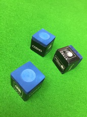 Мел для кия 沈阳天存台球实体店日本cosmo台球杆巧克粉cosmo台球杆粉九球黑八