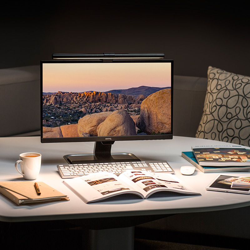 明基WiT ScreenBar智能阅读屏幕挂灯,老公加班实用礼物 明基WiT ScreenBar智能阅读屏幕挂灯,老公加班实用礼物