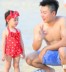 Đồ bơi trẻ em gái bé dễ thương Hàn Quốc công chúa cô gái một mảnh váy trung bình và nhỏ trẻ em suối nước nóng bơi đầm Đồ bơi trẻ em