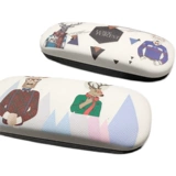 Брендовые очки, портативная металлическая мультяшная милая детская система хранения