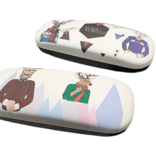 Брендовые очки, портативная металлическая мультяшная милая детская система хранения