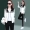 Thương hiệu 361 bộ đồ thể thao nữ mùa thu mới Jordan Phiên bản Hàn Quốc của phụ nữ nước ngoài cổ áo đứng thể thao ba mảnh - Thể thao sau