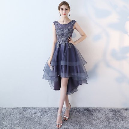 Evening dress, elegant short skirt, 2019, fitted